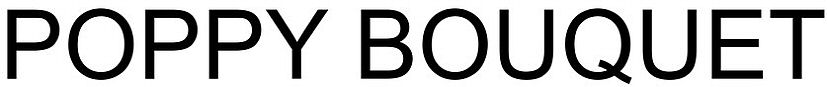 Trademark Logo POPPY BOUQUET