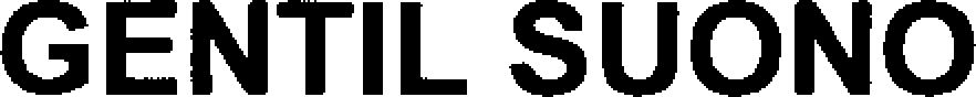 Trademark Logo GENTIL SUONO