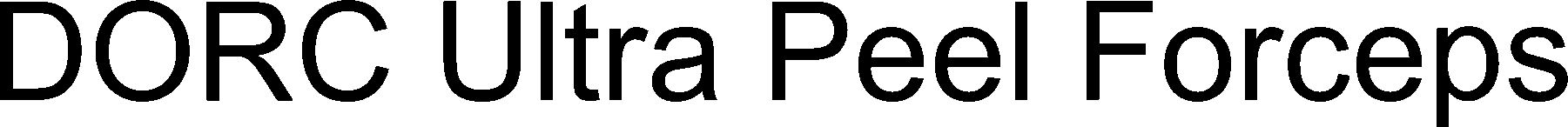 Trademark Logo DORC ULTRA PEEL FORCEPS