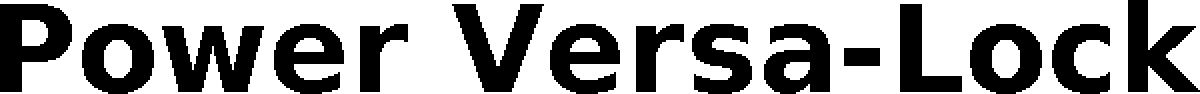 Trademark Logo POWER VERSA-LOCK