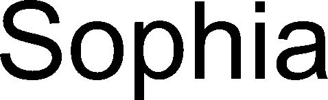 Trademark Logo SOPHIA