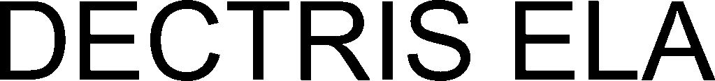 Trademark Logo DECTRIS ELA