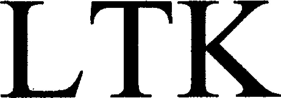 Trademark Logo LTK