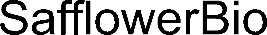 Trademark Logo SAFFLOWERBIO