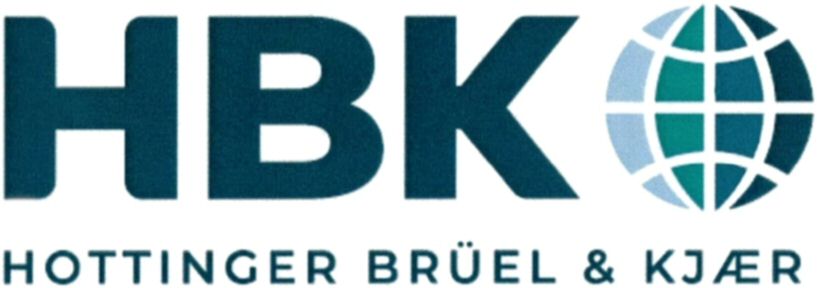 Trademark Logo HBK HOTTINGER BRÃEL &amp; KJAER