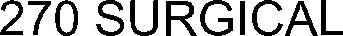 Trademark Logo 270 SURGICAL