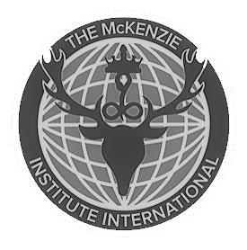 Trademark Logo THE MCKENZIE INSTITUTE INTERNATIONAL
