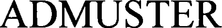 Trademark Logo ADMUSTER