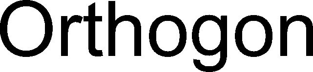 Trademark Logo ORTHOGON