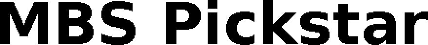 Trademark Logo MBS PICKSTAR