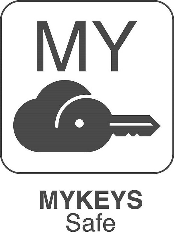 Trademark Logo MY MYKEYS SAFE