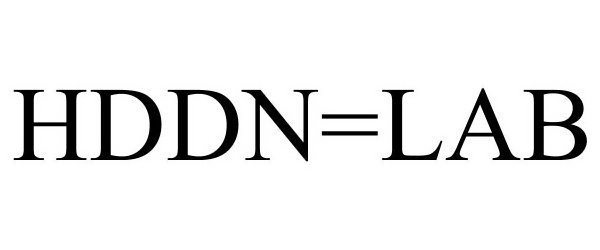 Trademark Logo HDDN=LAB