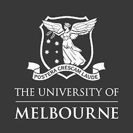 Trademark Logo THE UNIVERSITY OF MELBOURNE POSTERA CRESCAM LAUDE