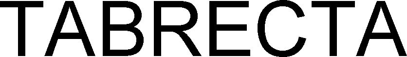 Trademark Logo TABRECTA