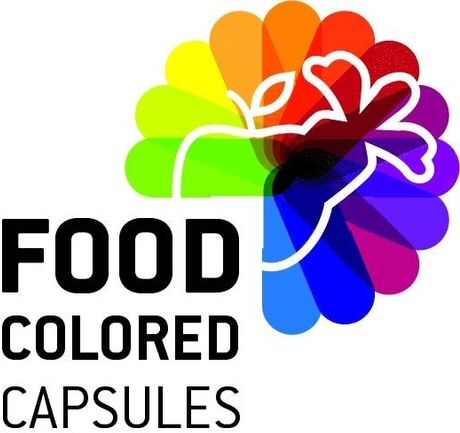 Trademark Logo FOOD COLORED CAPSULES