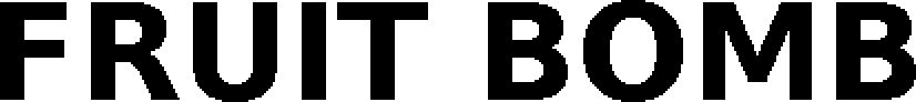 Trademark Logo FRUIT BOMB