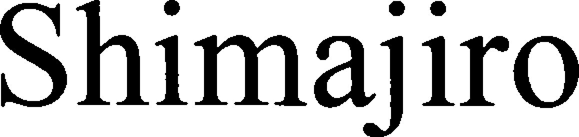 Trademark Logo SHIMAJIRO
