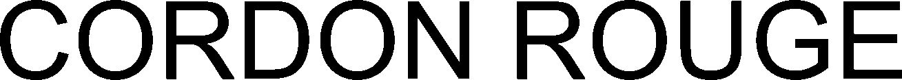 Trademark Logo CORDON ROUGE