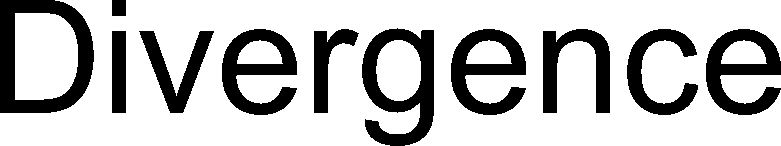 Trademark Logo DIVERGENCE