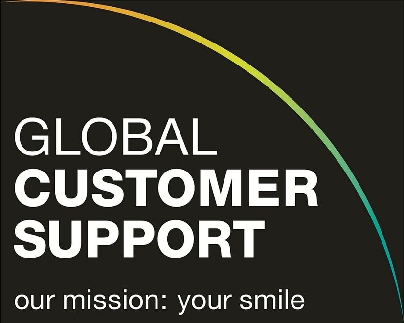  GLOBAL CUSTOMER SUPPORT OUR MISSION: YOU SMILE