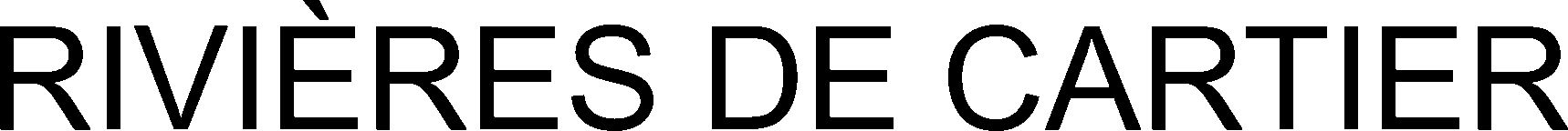 Trademark Logo RIVIÈRES DE CARTIER