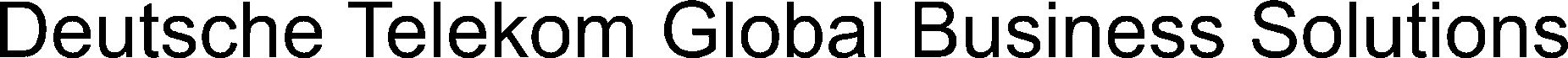 Trademark Logo DEUTSCHE TELEKOM GLOBAL BUSINESS SOLUTIONS