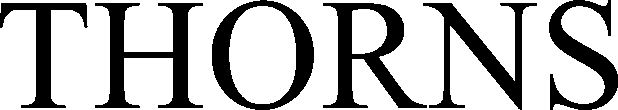 Trademark Logo THORNS