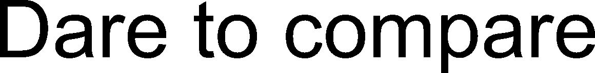 Trademark Logo DARE TO COMPARE