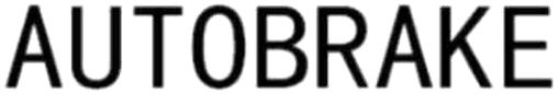 Trademark Logo AUTOBRAKE