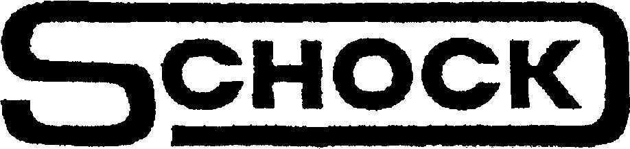 Trademark Logo SCHOCK