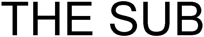Trademark Logo THE SUB