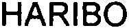 Trademark Logo HARIBO