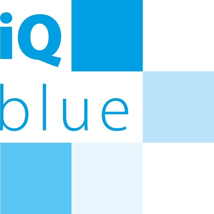 Trademark Logo IQ BLUE