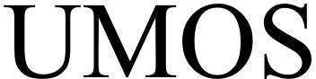 Trademark Logo UMOS