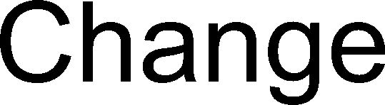 Trademark Logo CHANGE