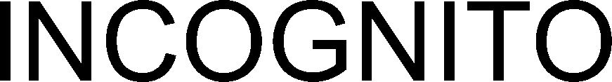 Trademark Logo INCOGNITO