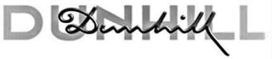 Trademark Logo DUNHILL DUNHILL