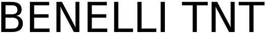 Trademark Logo BENELLI TNT