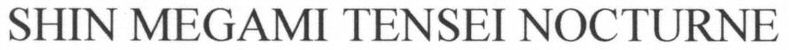 Trademark Logo SHIN MEGAMI TENSEI NOCTURNE