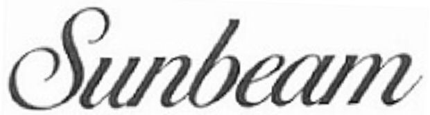 Trademark Logo SUNBEAM
