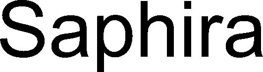 Trademark Logo SAPHIRA