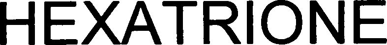 Trademark Logo HEXATRIONE