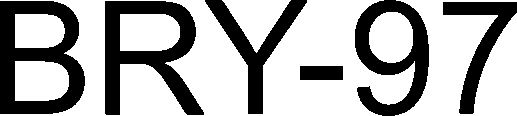 Trademark Logo BRY-97