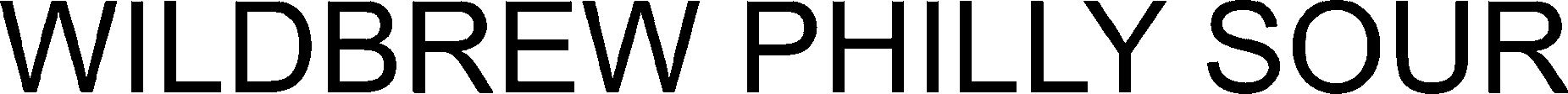 Trademark Logo WILDBREW PHILLY SOUR