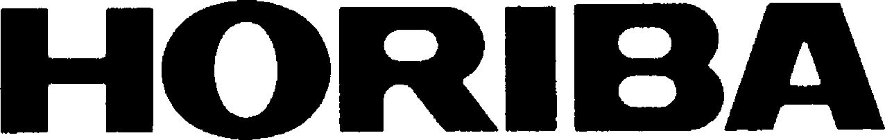 Trademark Logo HORIBA
