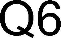 Trademark Logo Q6