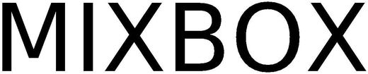 Trademark Logo MIXBOX