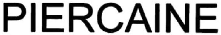 Trademark Logo PIERCAINE