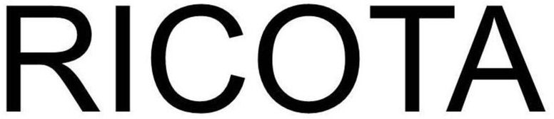Trademark Logo RICOTA