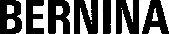 Trademark Logo BERNINA